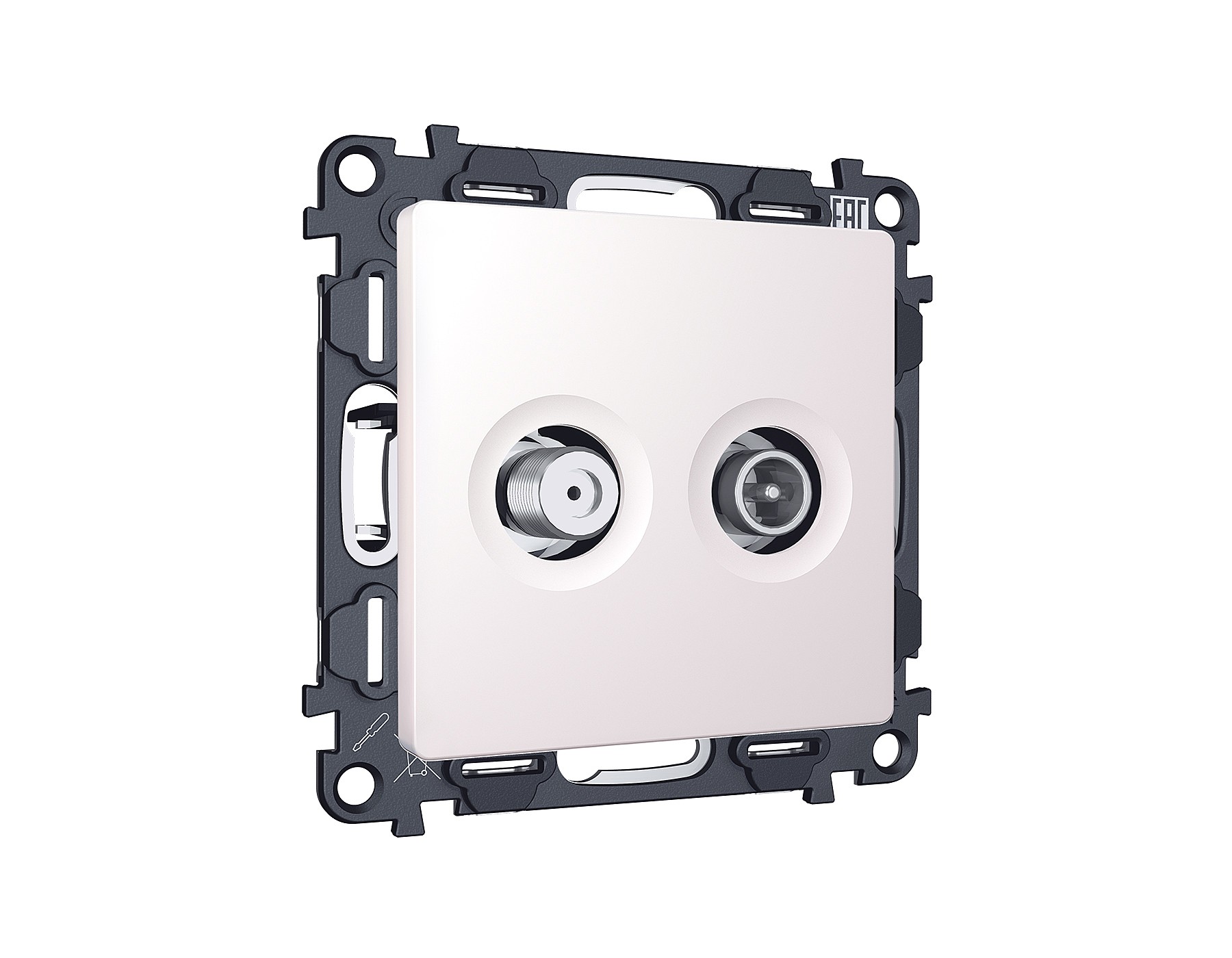 Розетка Ambrella Volt ALFA MA213310