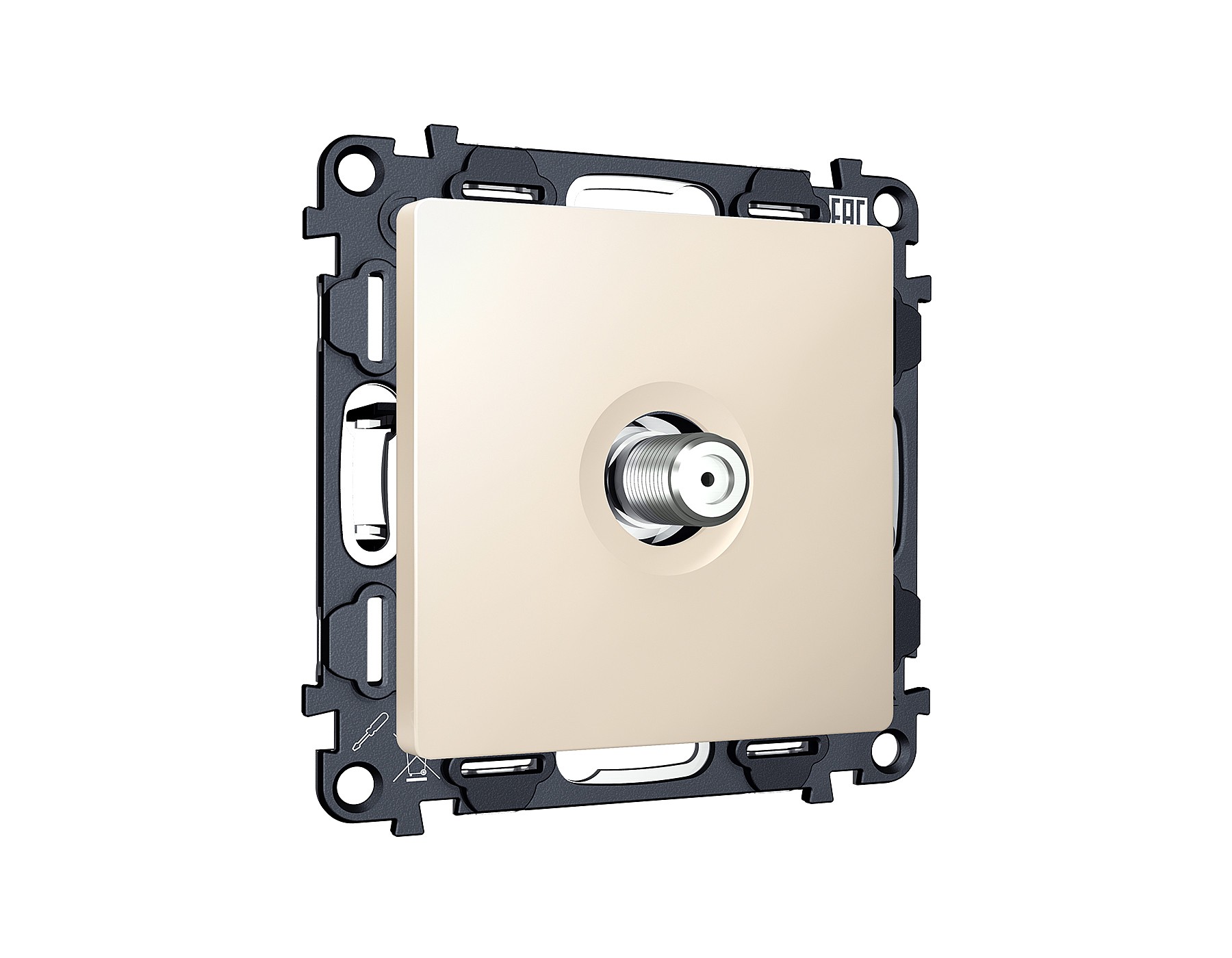 Розетка Ambrella Volt ALFA MA333050