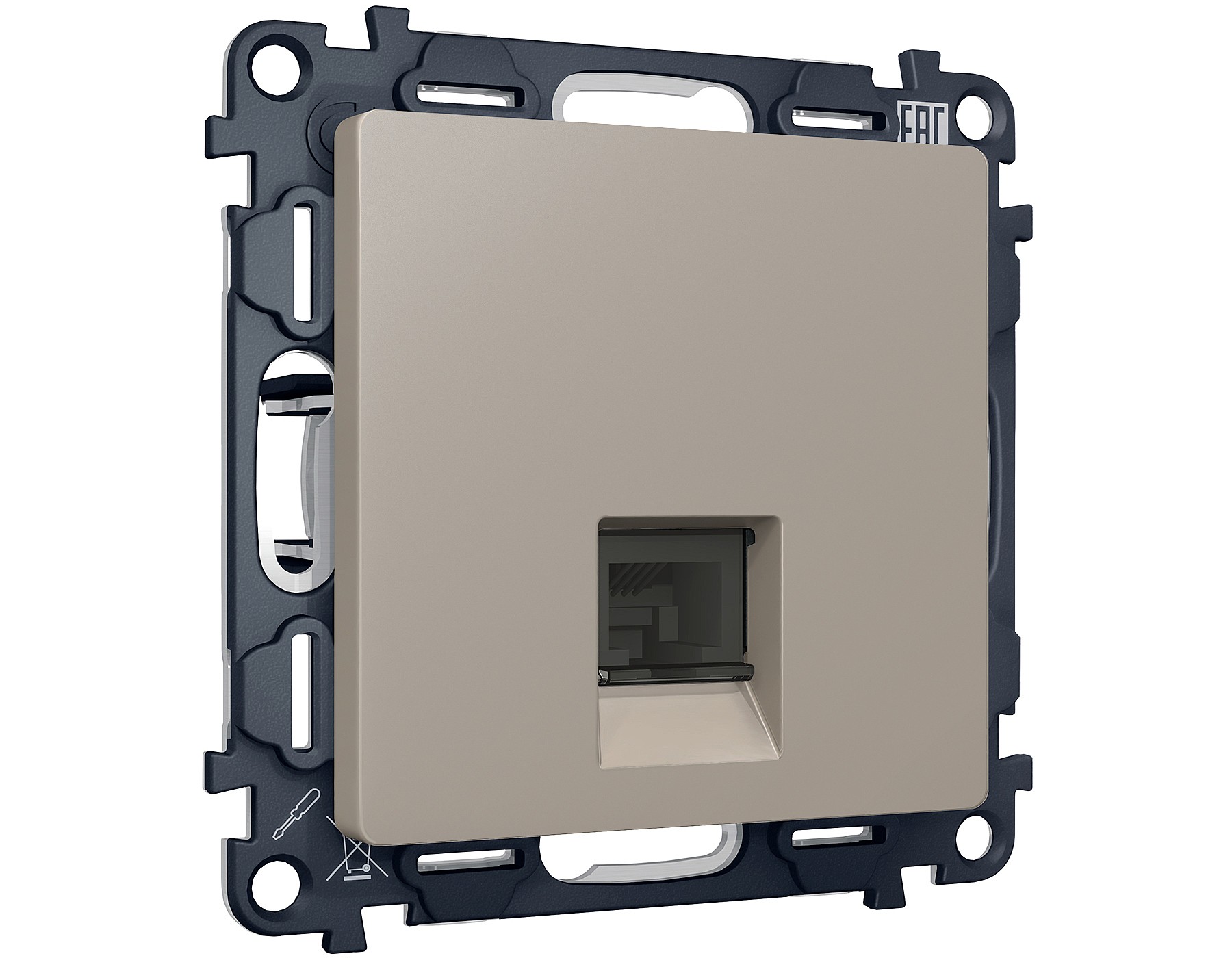 Розетка Ambrella Volt ALFA MA372005