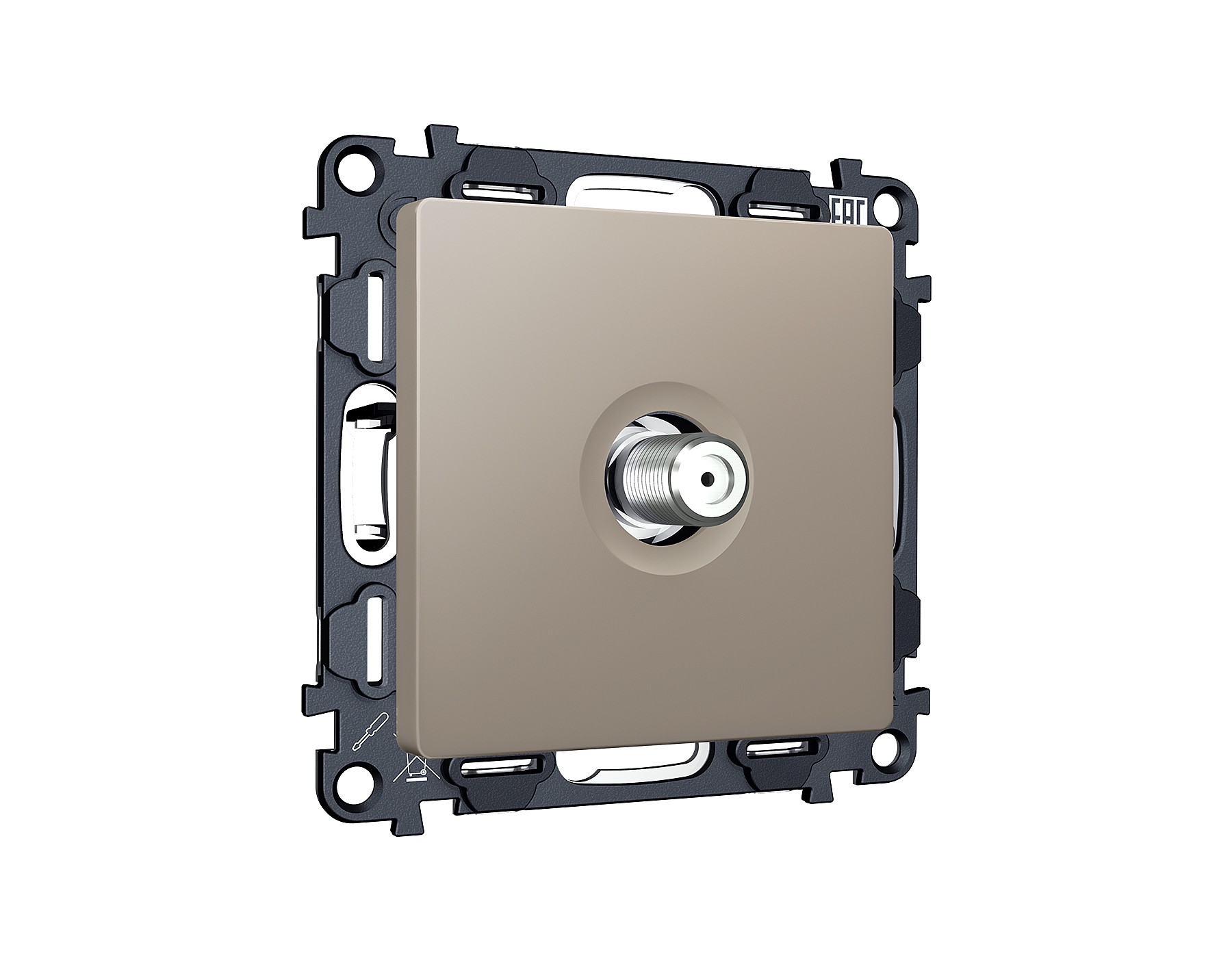 Розетка Ambrella Volt ALFA MA373050