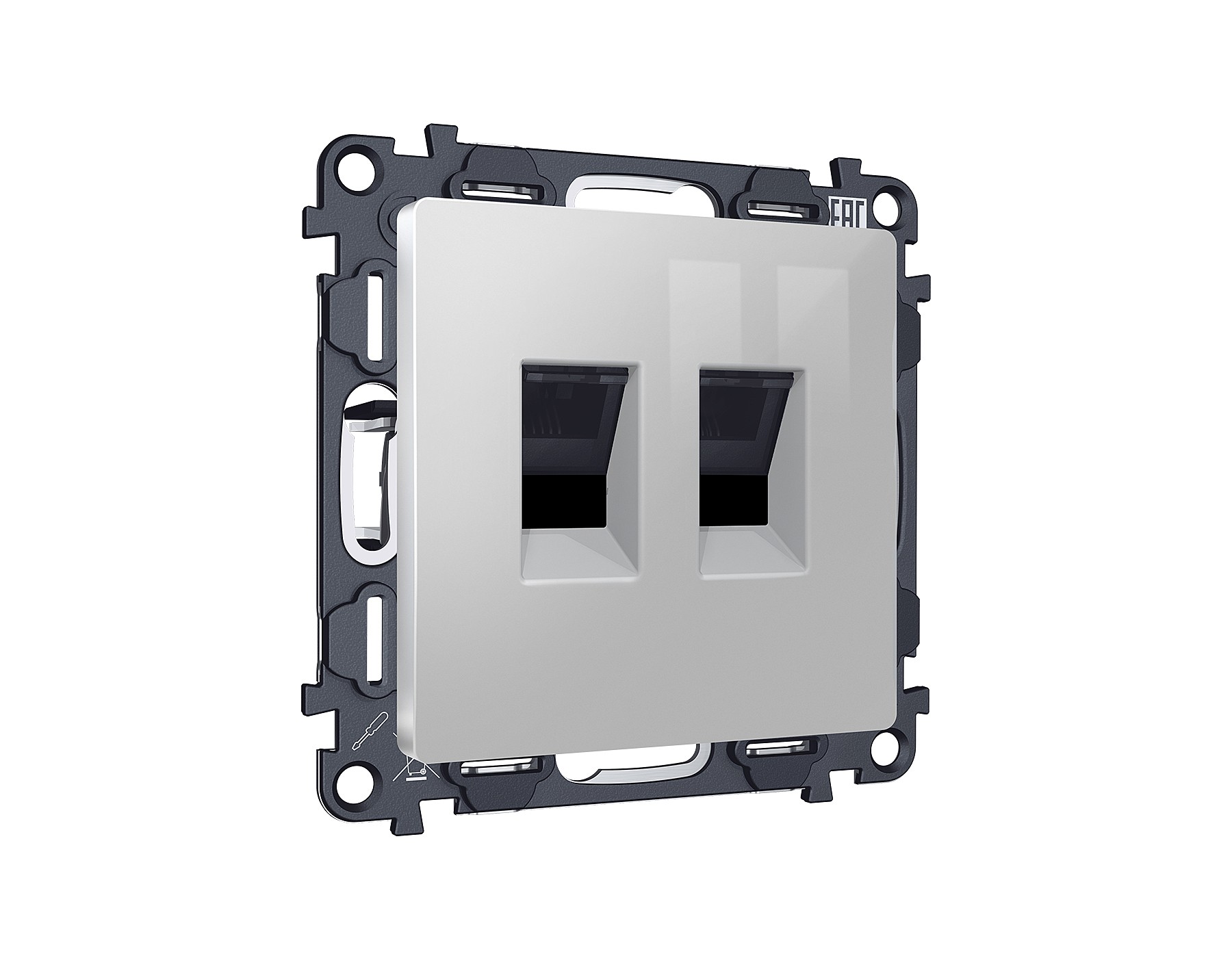 Розетка Ambrella Volt ALFA MA412110