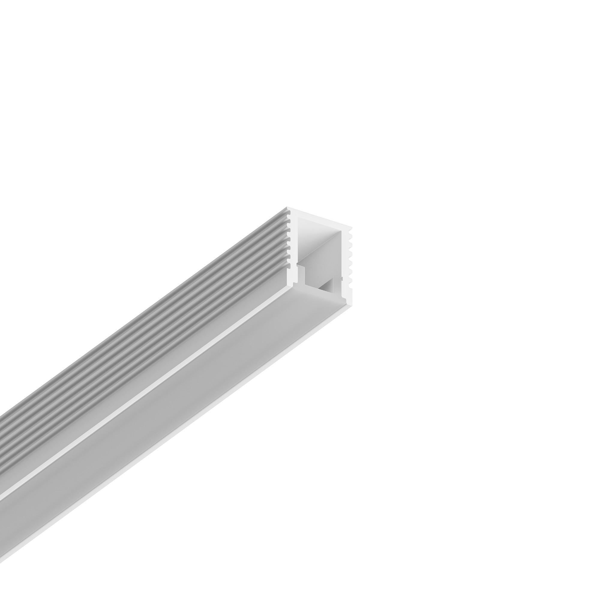 Накладной профиль для светодиодной ленты-2м, белый Hesby Lighting Line HSBL_0198