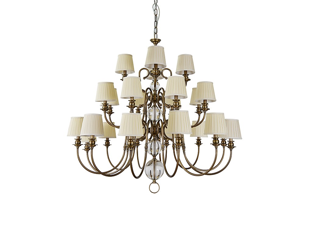 Подвесная люстра Newport California 31010+12/C black brass без абажуров