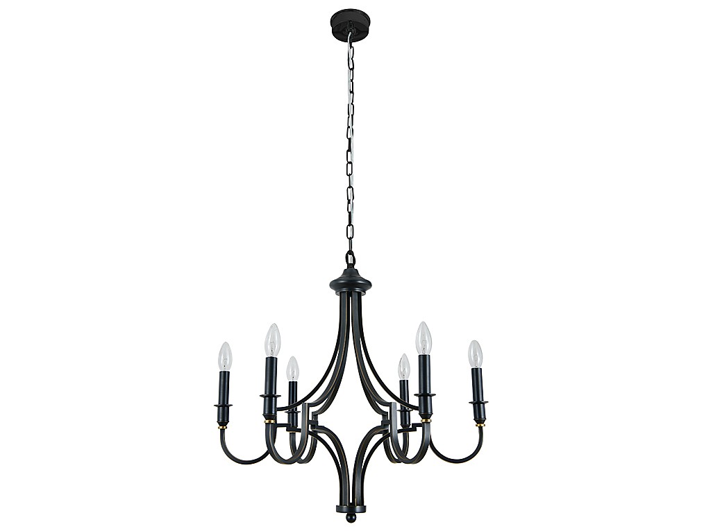 Подвесная люстра Newport Daniela 3456/С black+gold