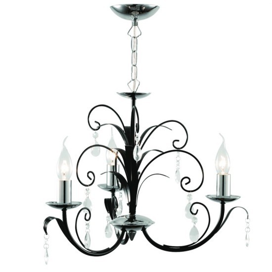 Подвесная люстра Arte Lamp ROMANA A1742LM-3BK