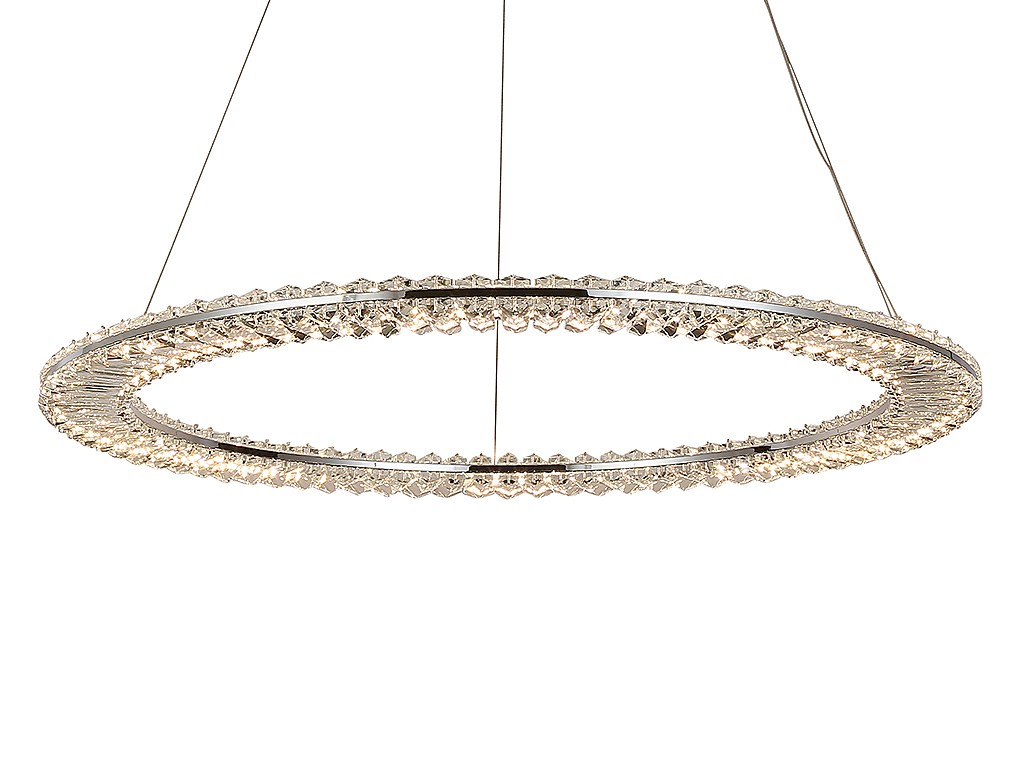 Подвесная люстра Newport Crystal 8241N/800 chrome