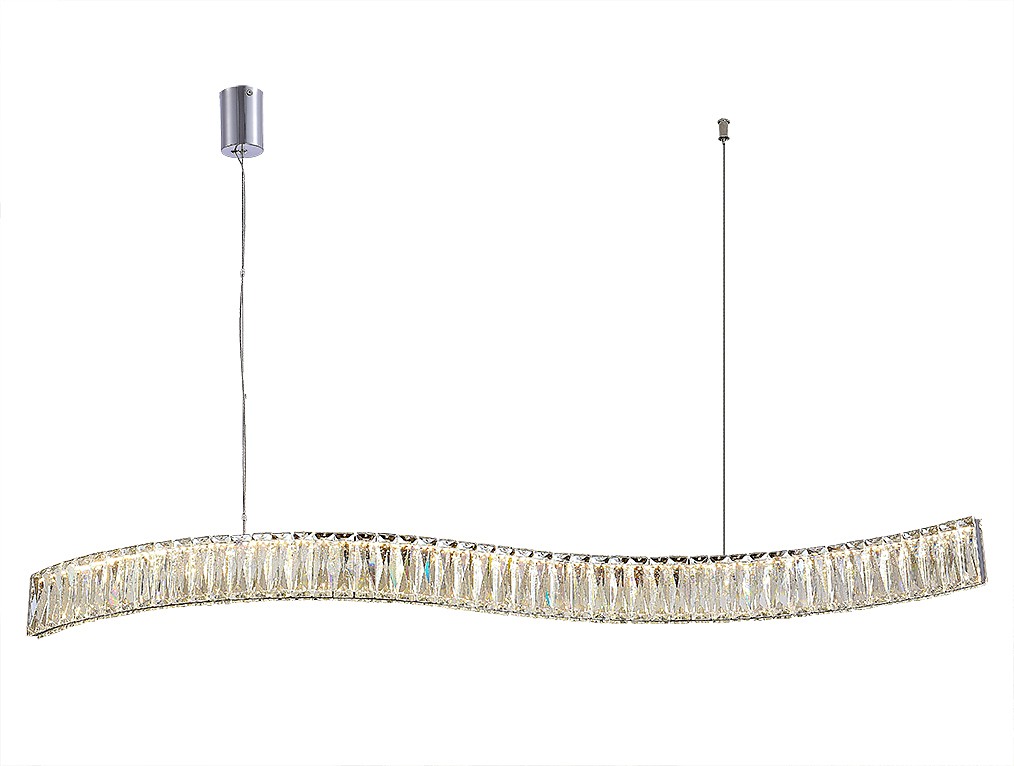 Светильник подвесной Newport Crystal 8243N/110 chrome