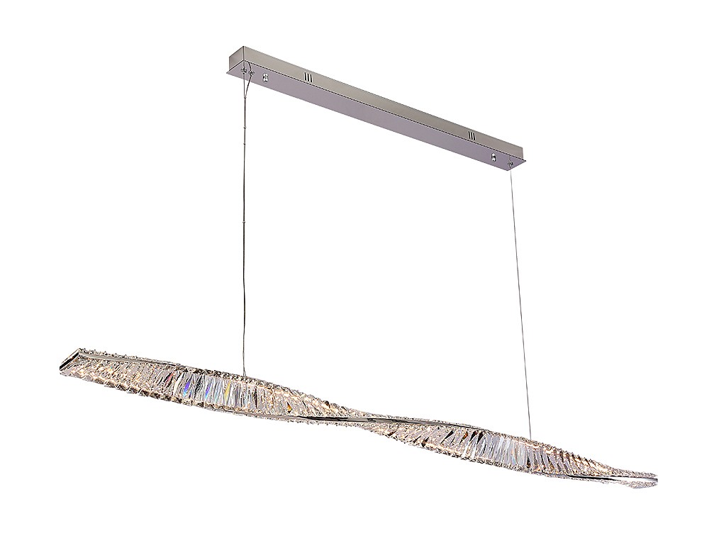 Светильник подвесной Newport Crystal 8244N/160 chrome