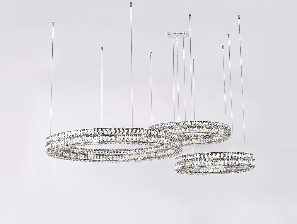 Потолочная чашка Newport Elizabeth Потолочная чашка 10120 D15 2 горизон.кольца chrome