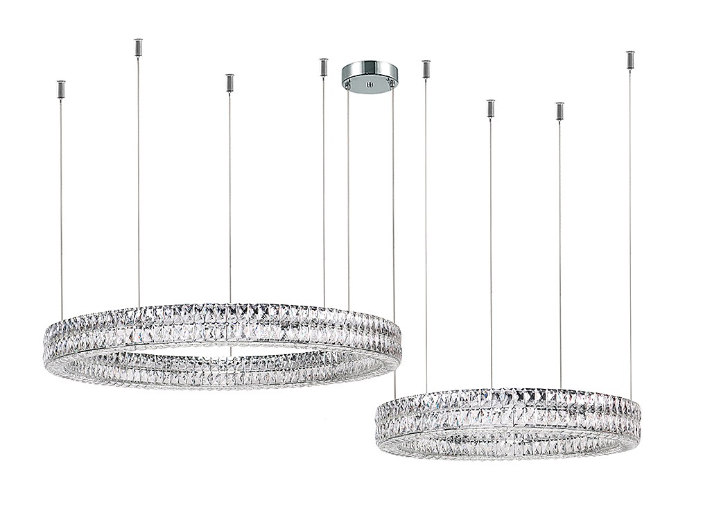 Потолочная чашка Newport Elizabeth 2 Потолочная чашка 8550 D12 2 горизон.кольца chrome