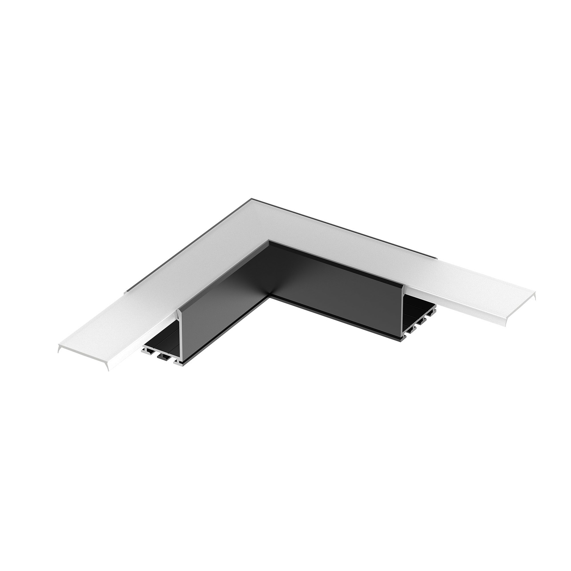 Угол в сборе для соединения двух профилей PLS-LOCK-H25 Arlight Pls-Lock 031268