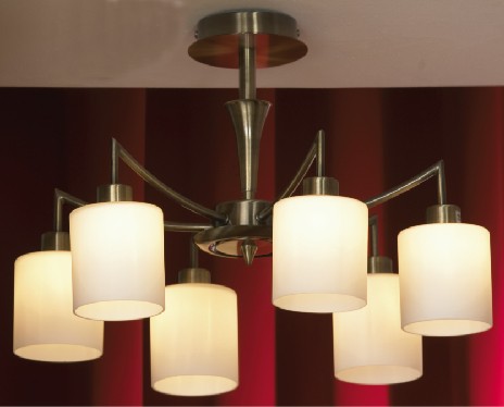 Потолочная люстра Lussole Vallata LSQ-1103-06