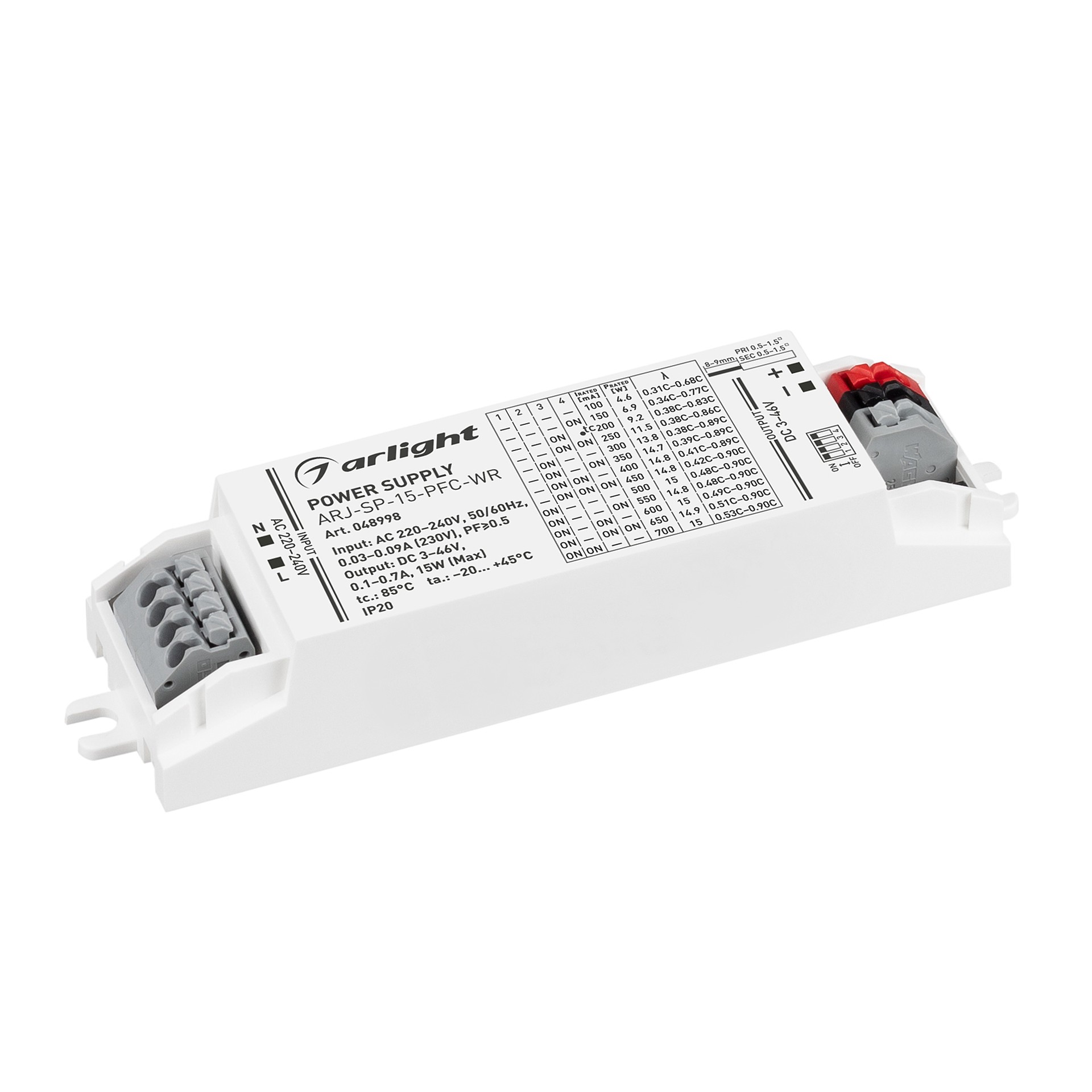 Драйвер для LED ленты Arlight Arj 048998