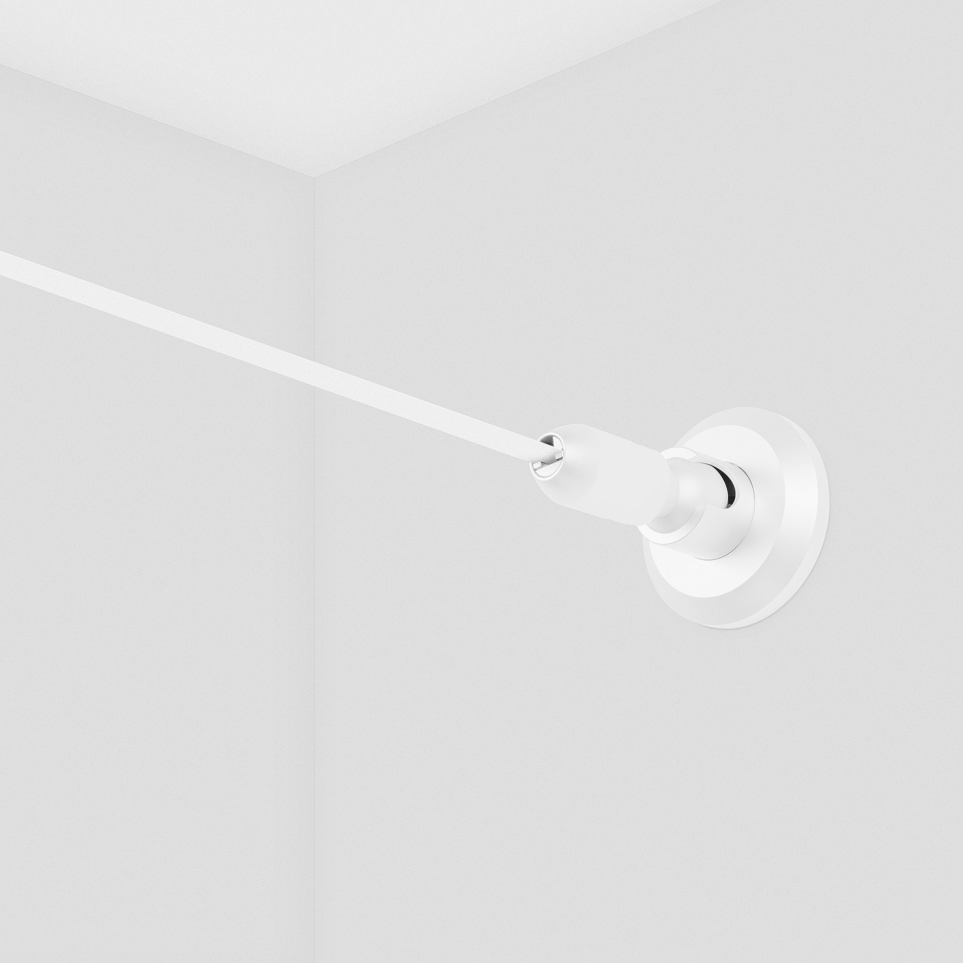 Система креплений STINGRAY-R2 белого цвета длиной 10000 мм для светодиодной ленты Arlight Stingray 050698