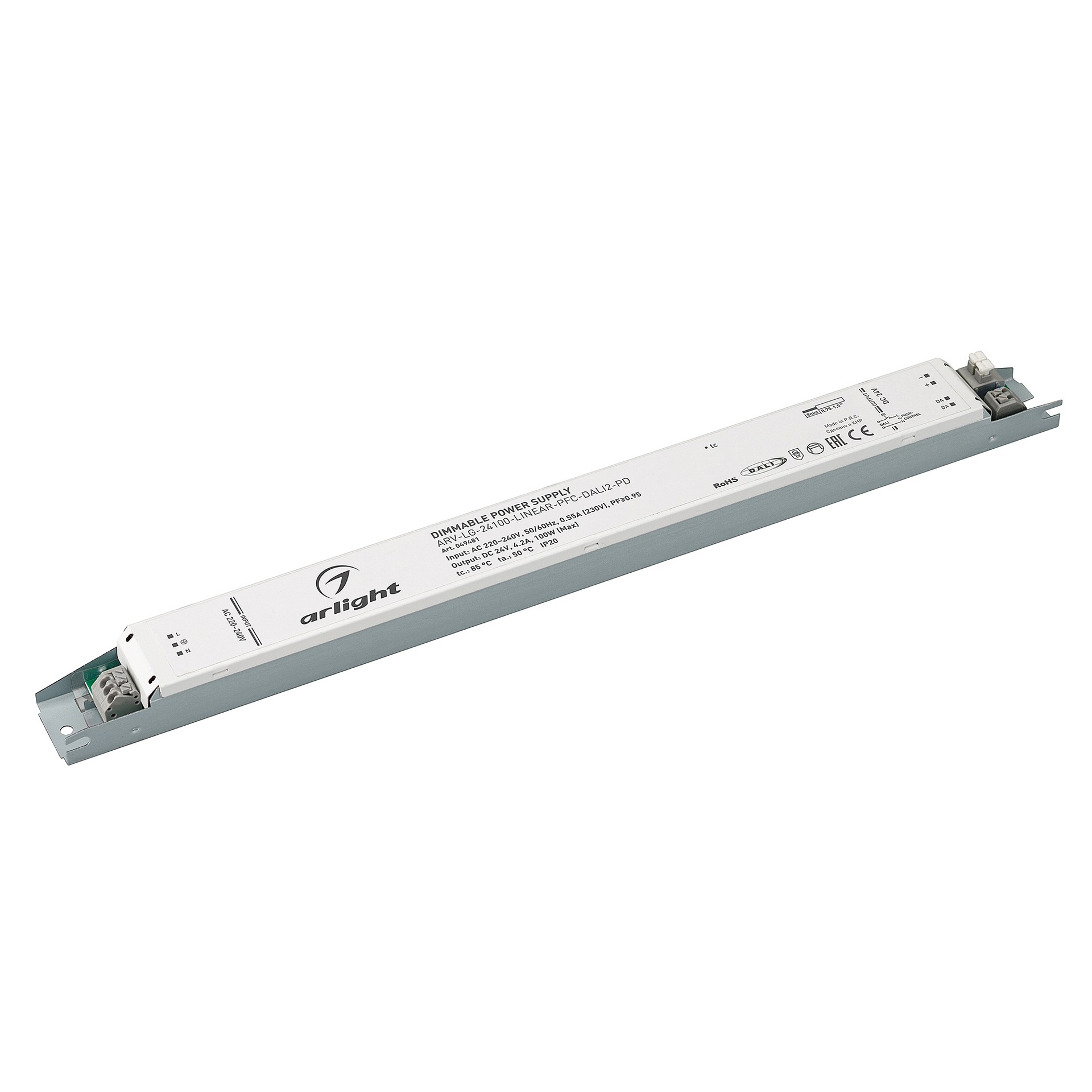 Диммируемый по цифровому протоколу DALI-2 источник напряжения Arlight Arv-Sp 049481