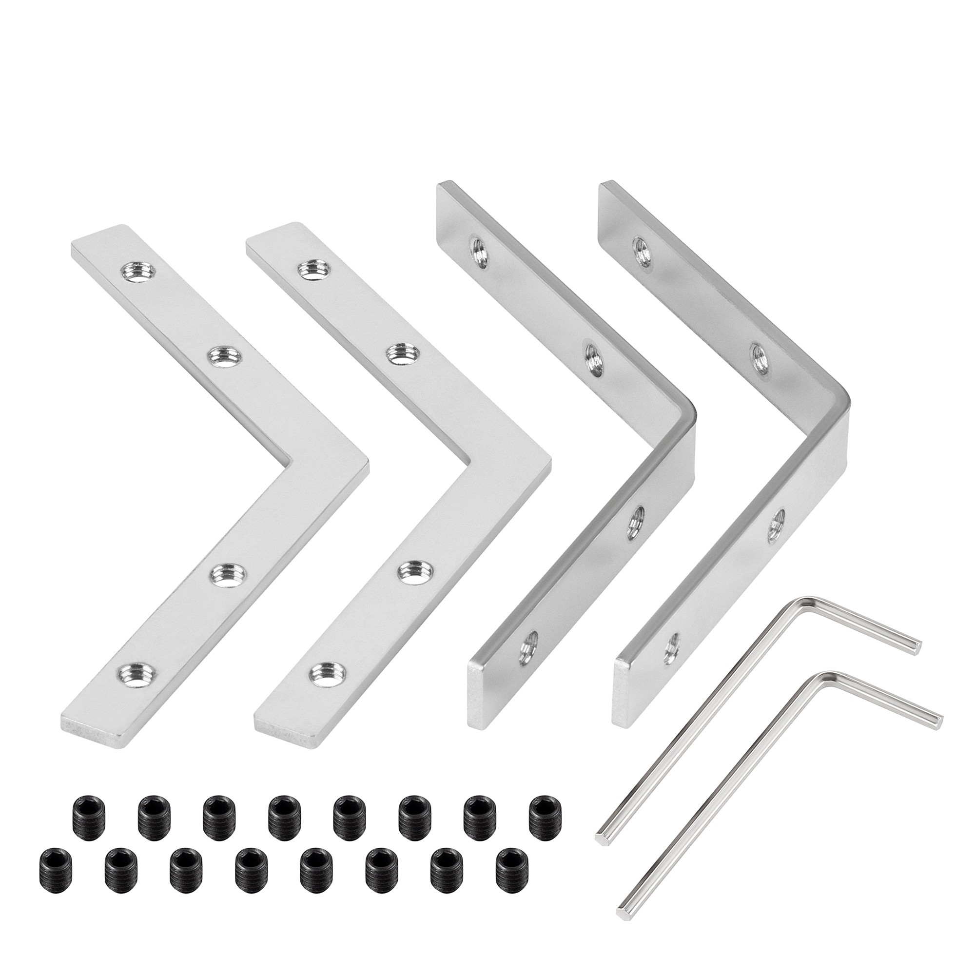 Коннекторы (4 шт. - два внутренних и два внешних) для соединения двух отрезков профилей Arlight Sl-Line 056822