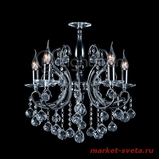 Подвесная хрустальная люстра Elegante Lightstar 708057