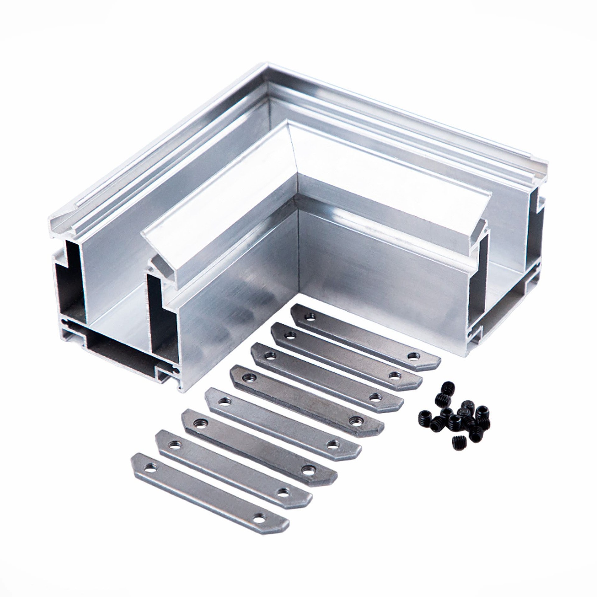 Угол-соединитель (8 прямых соединителей+16 винтов в комплекте) для ST039.429.00 ST Luce Skyline 48 ST039.499.00.1