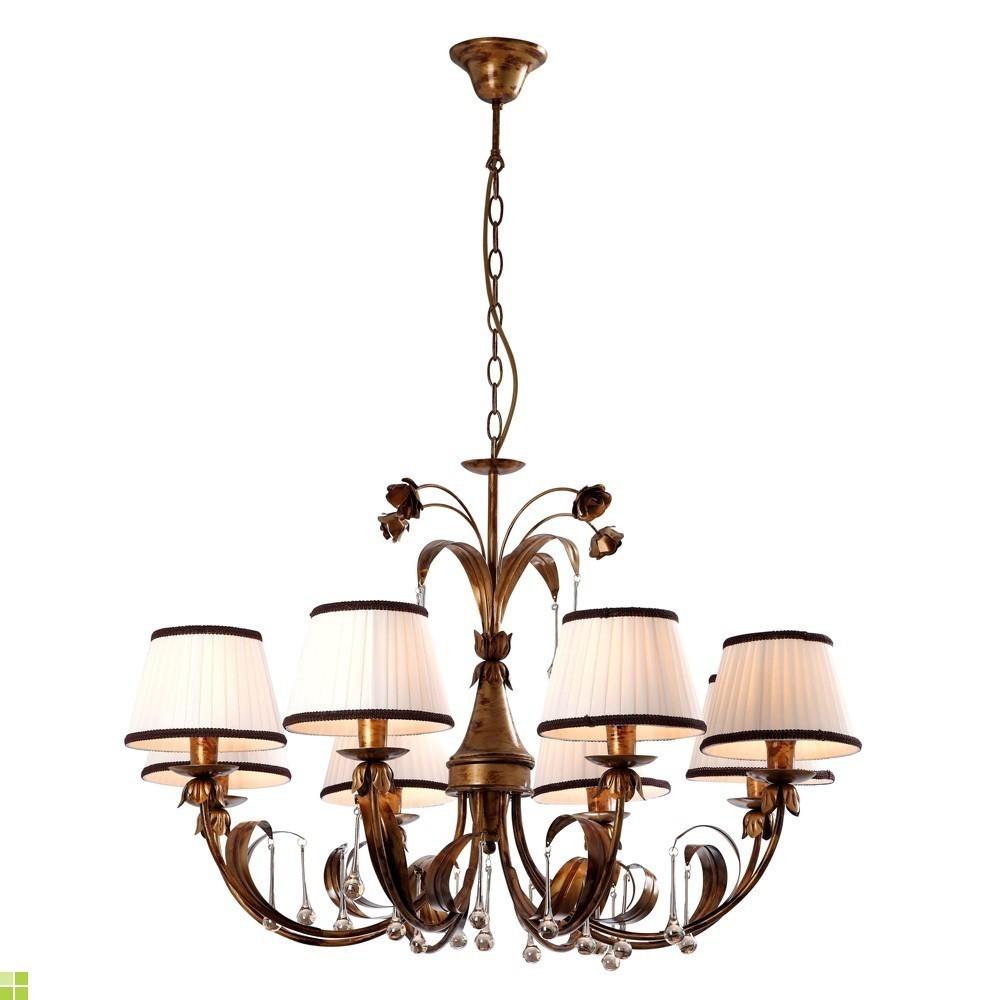 Подвесная люстра Arte Lamp BORGIA A8100LM-8GA