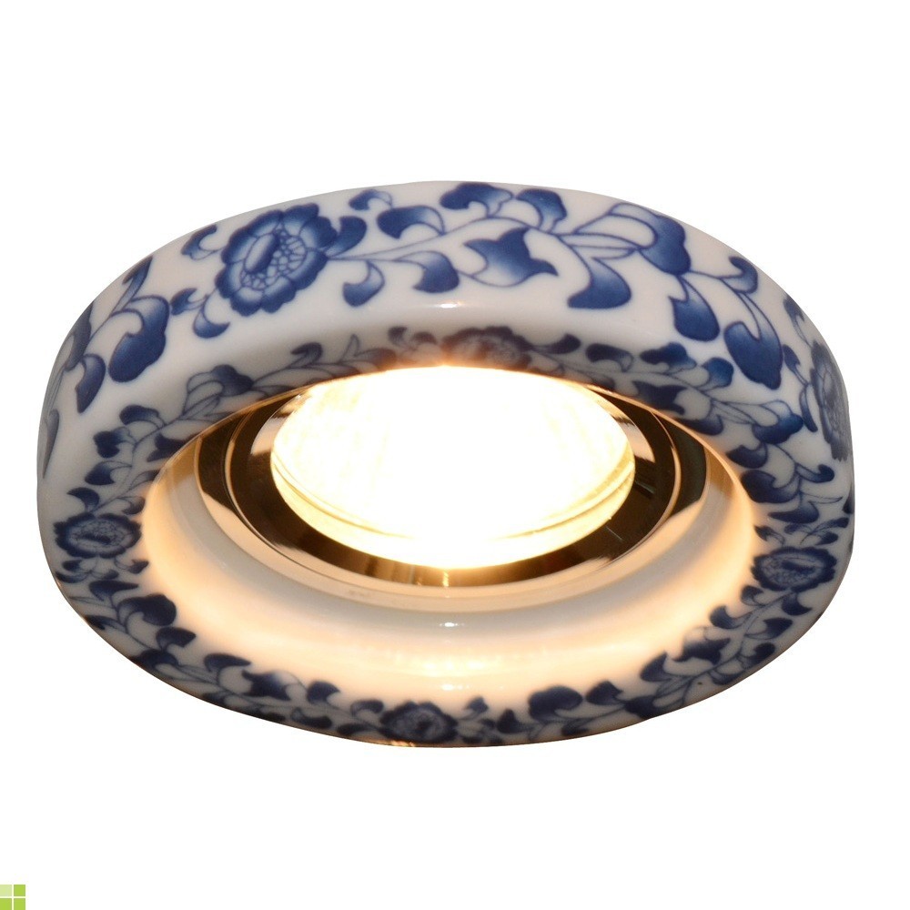 Встраиваемый светильник с узорами Russo A7036PL-1WH Arte Lamp