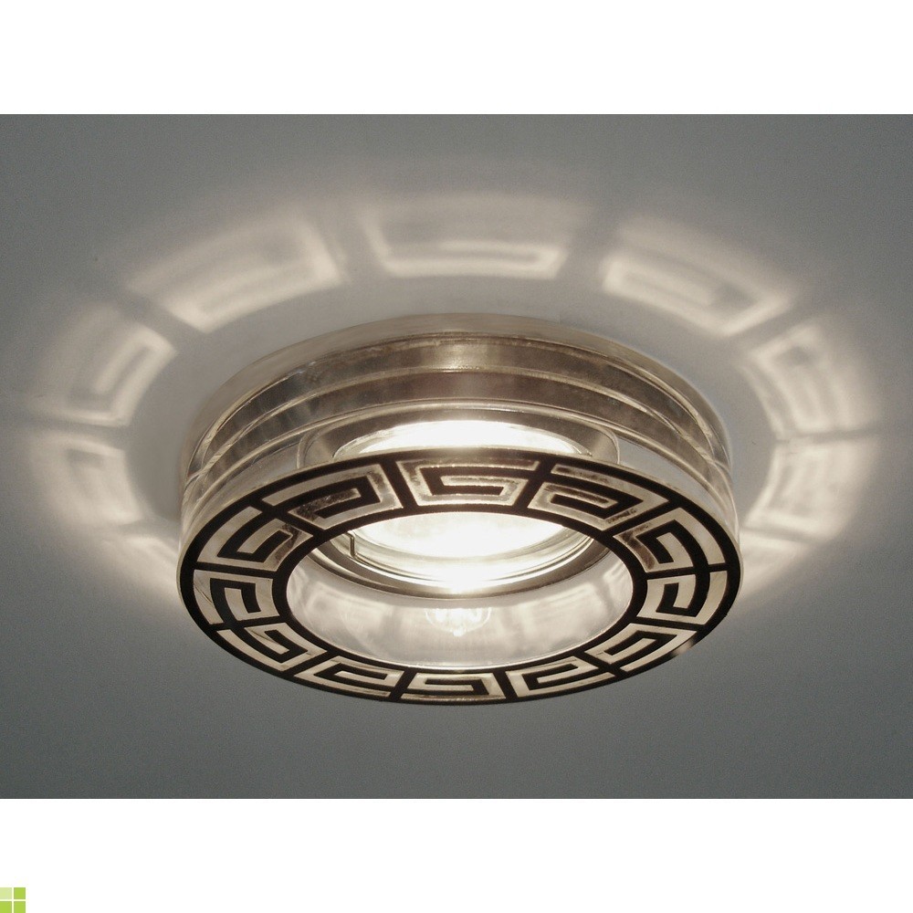 Встраиваемый светильник с узорами Meander A5204PL-1CC Arte Lamp