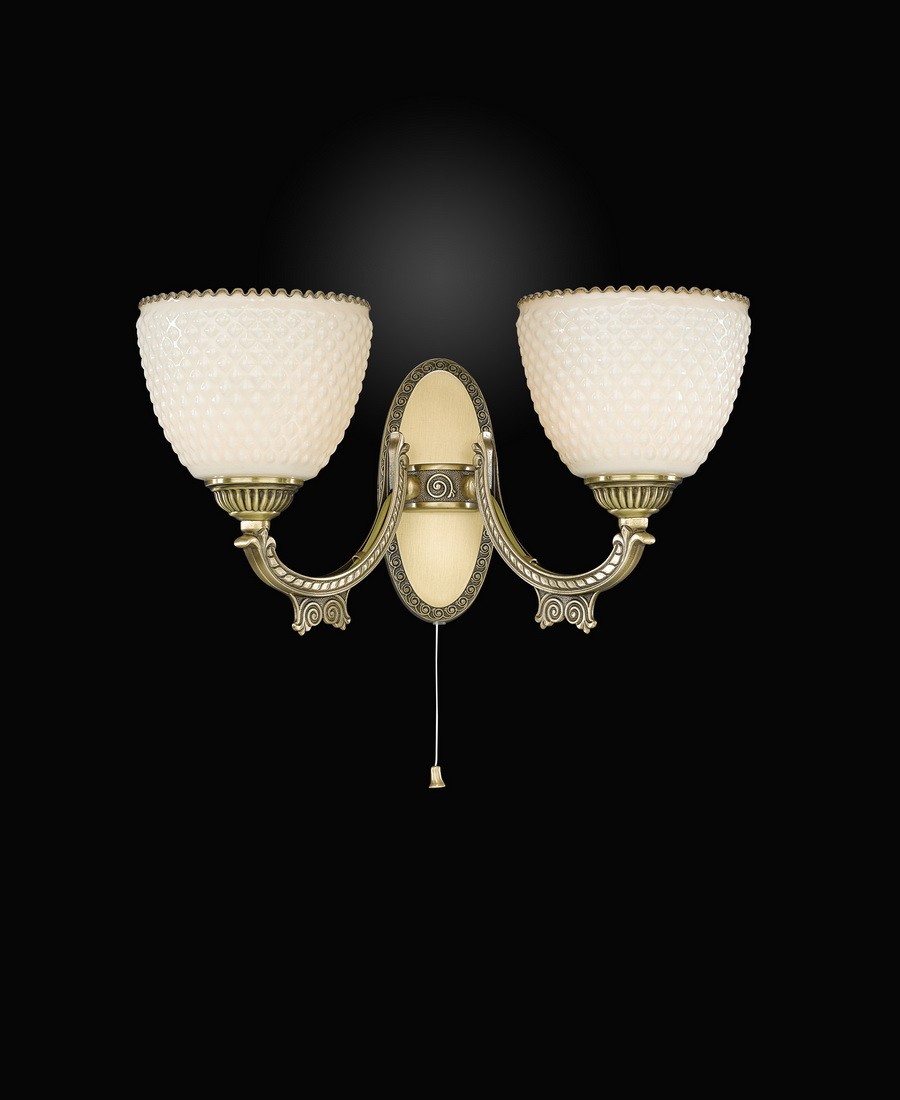 Настенное бра с выключателем Reccagni Angelo 7055 A 7055/2