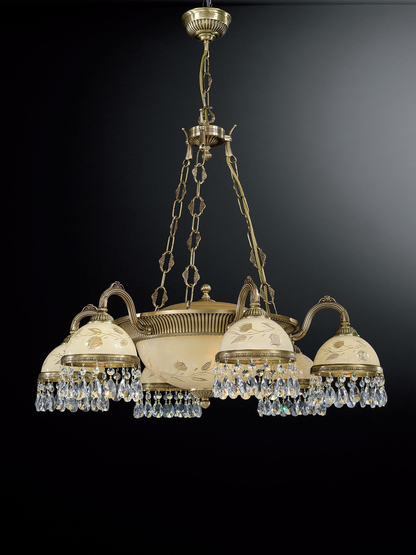 Подвесная люстра Reccagni Angelo 6206 L 6206/6+3