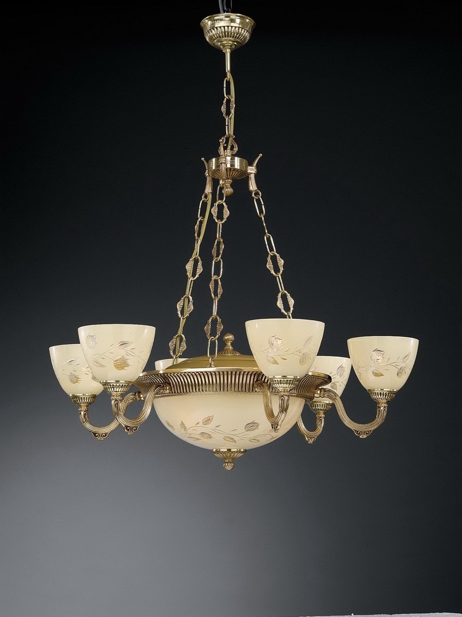 Подвесная люстра Reccagni Angelo 6358 L 6358/6+3