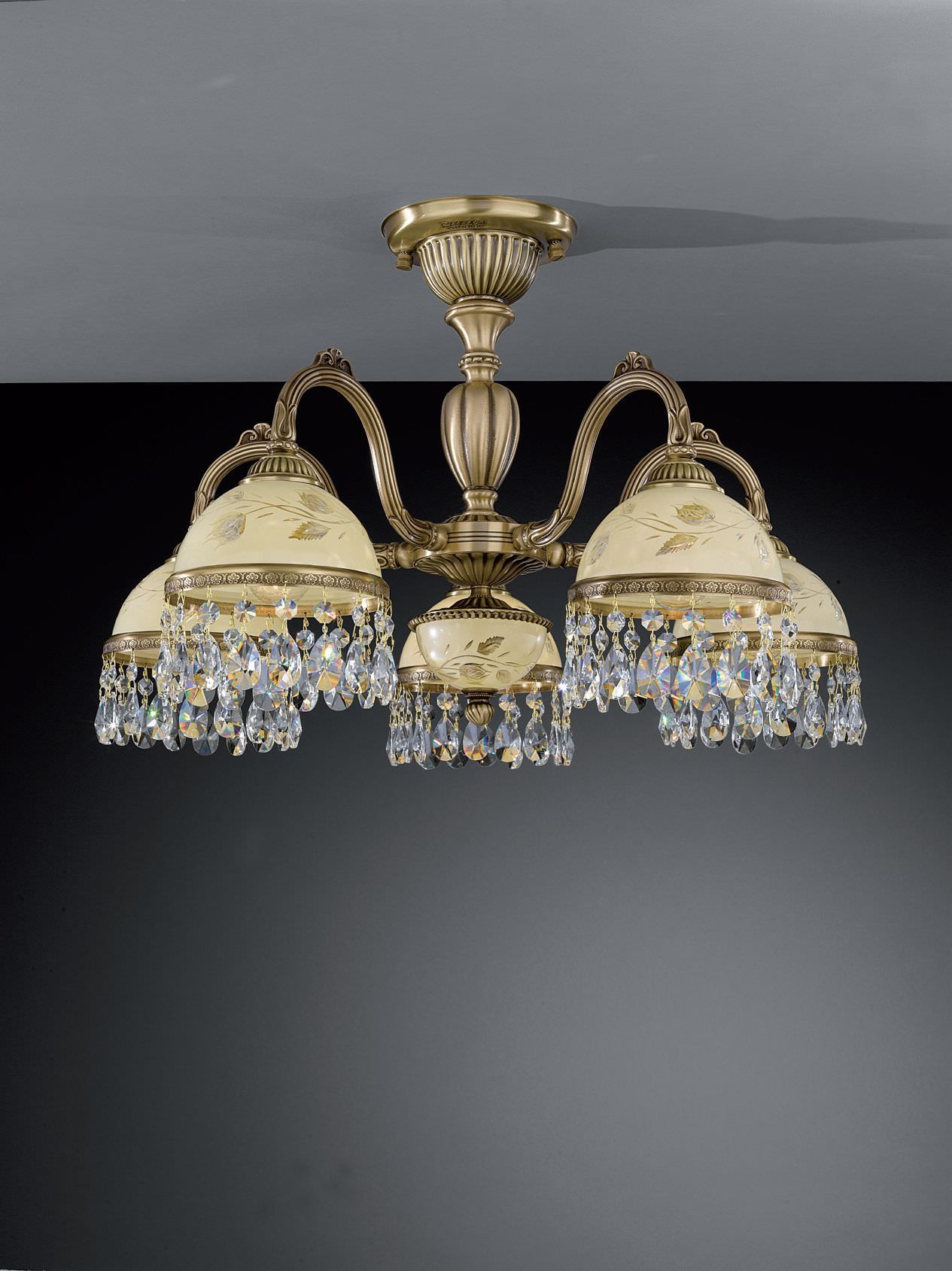 Потолочная люстра Reccagni Angelo 6226 PL 6226/5