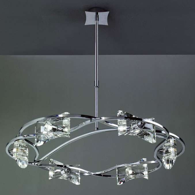 Люстра на штанге Mantra Krom 0887