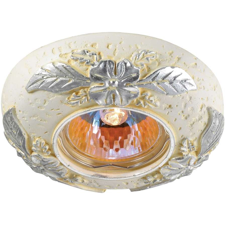 Встраиваемый светильник с цветочками Sandstone 369572 Novotech