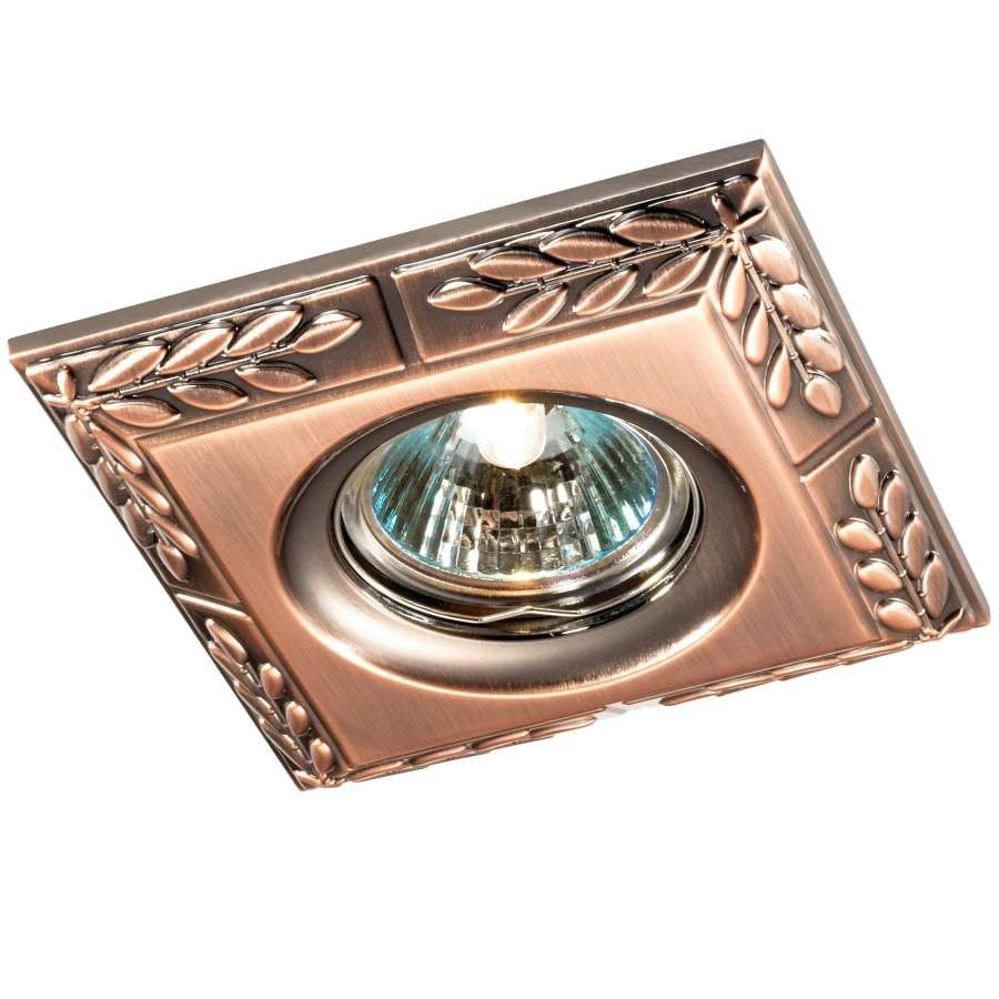 Встраиваемый светильник с узорами Branch 369662 Novotech