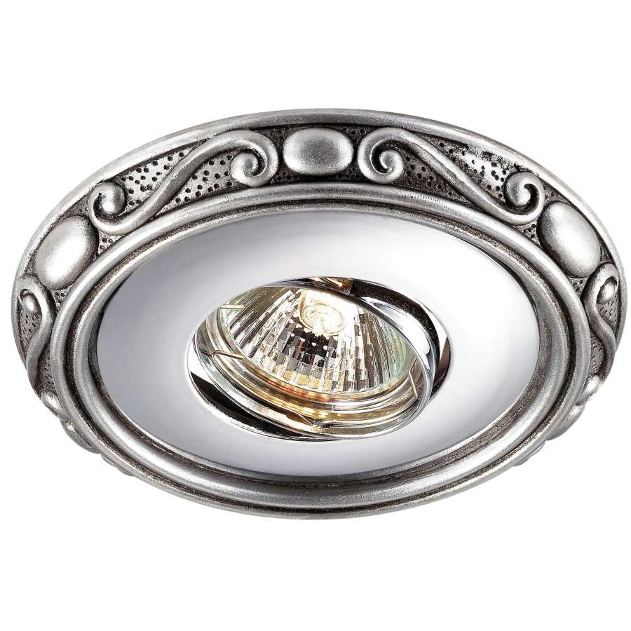 Встраиваемый светильник с узорами Ceramic 369730 Novotech