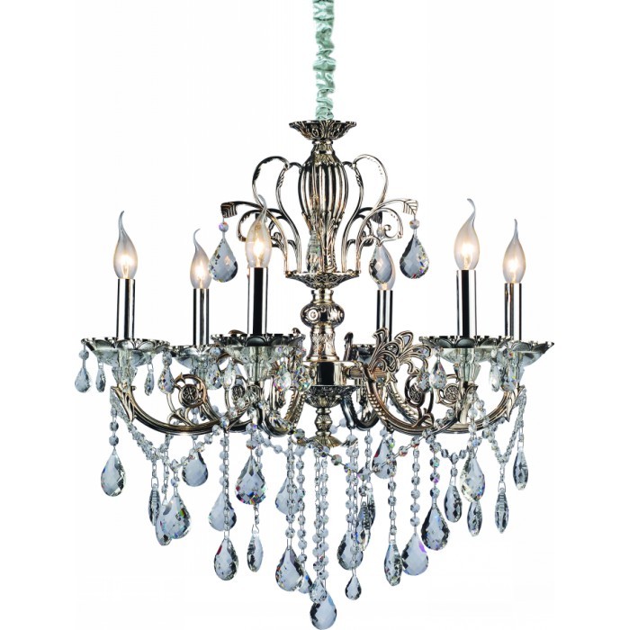 Хрустальная люстра Arte Lamp VERSAILLES A3010LM-6SB