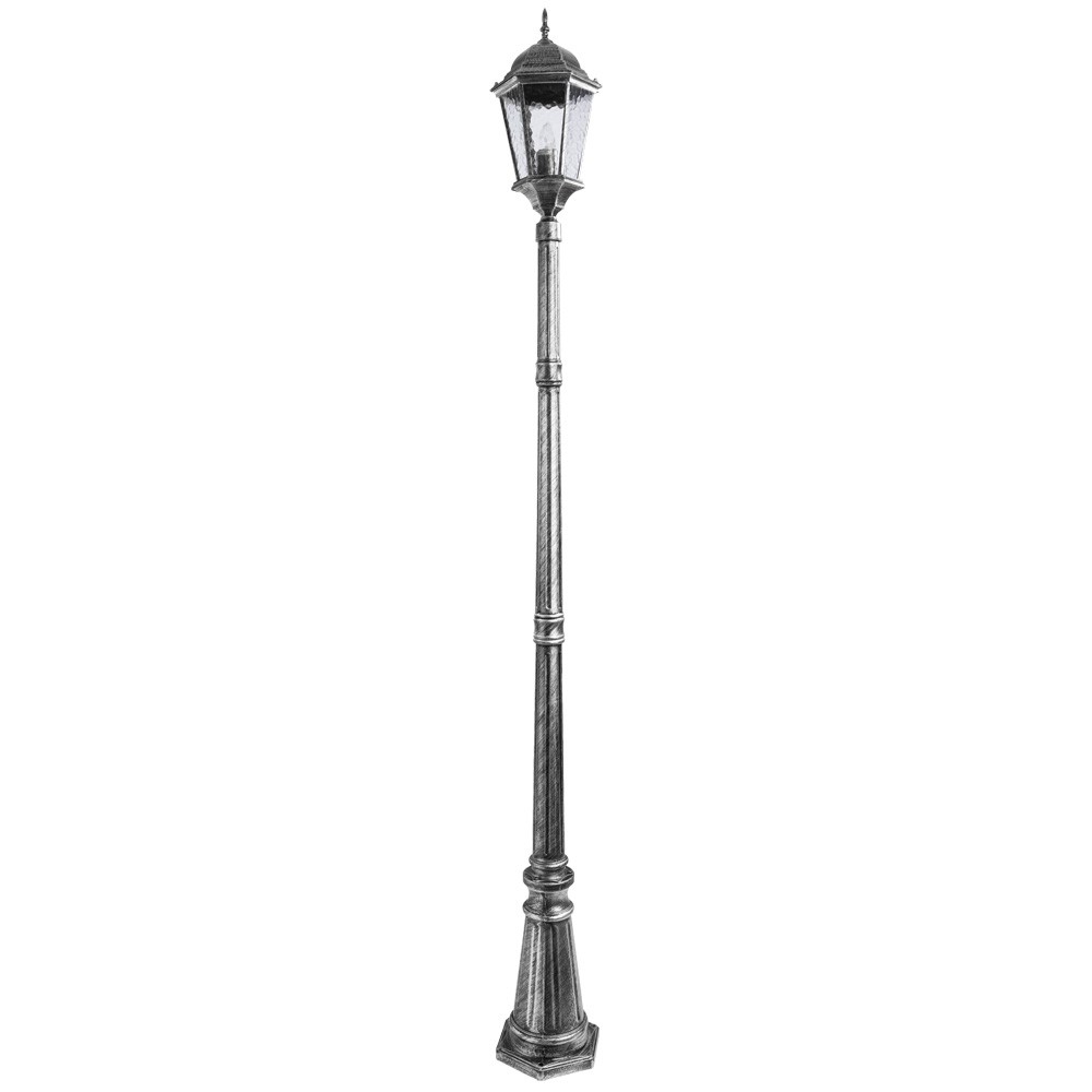 Столб фонарный уличный Arte Lamp GENOVA A1207PA-1BS