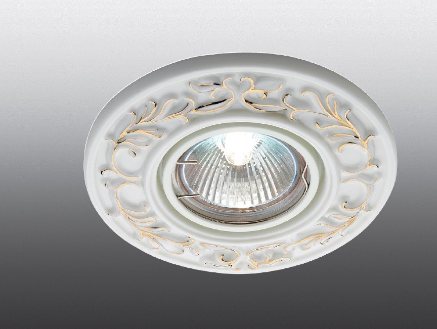 Встраиваемый светильник с узорами Farfor 369869 Novotech