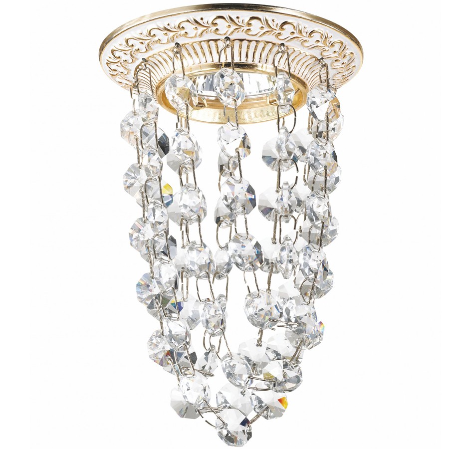 Встраиваемый светильник с узорами Grape 369991 Novotech