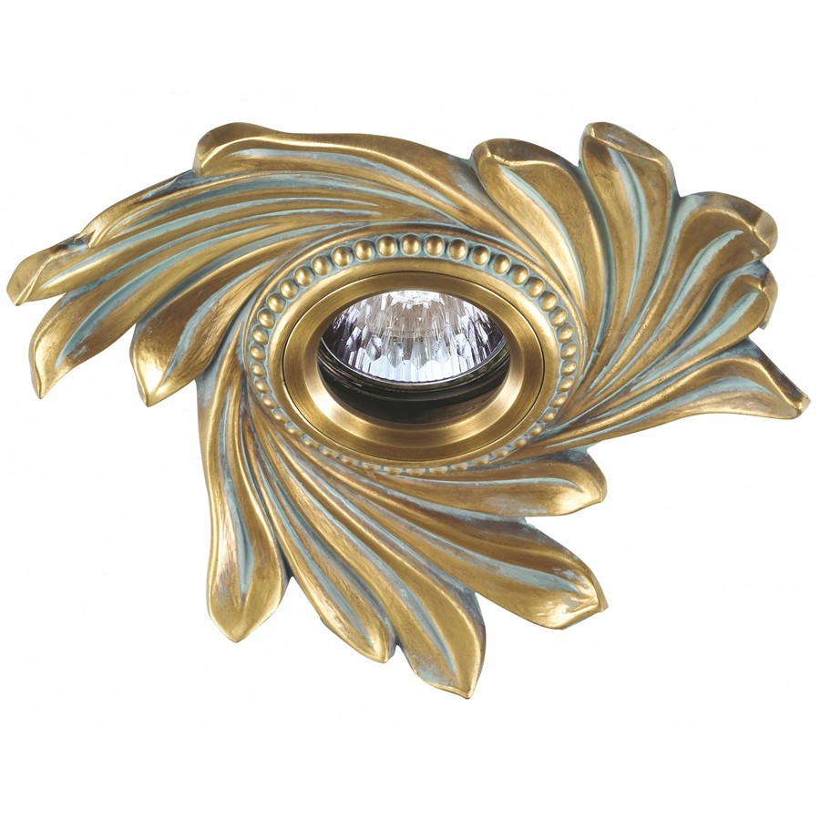 Встраиваемый светильник с узорами Vintage 369965 Novotech