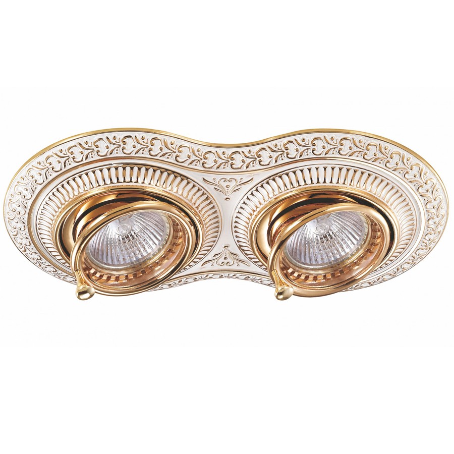 Встраиваемый светильник с узорами Vintage 370013 Novotech