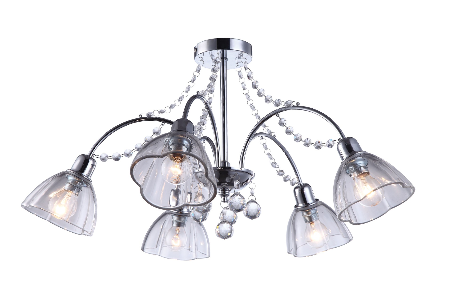 Потолочная люстра Arte Lamp SILENZIO A9559PL-5CC