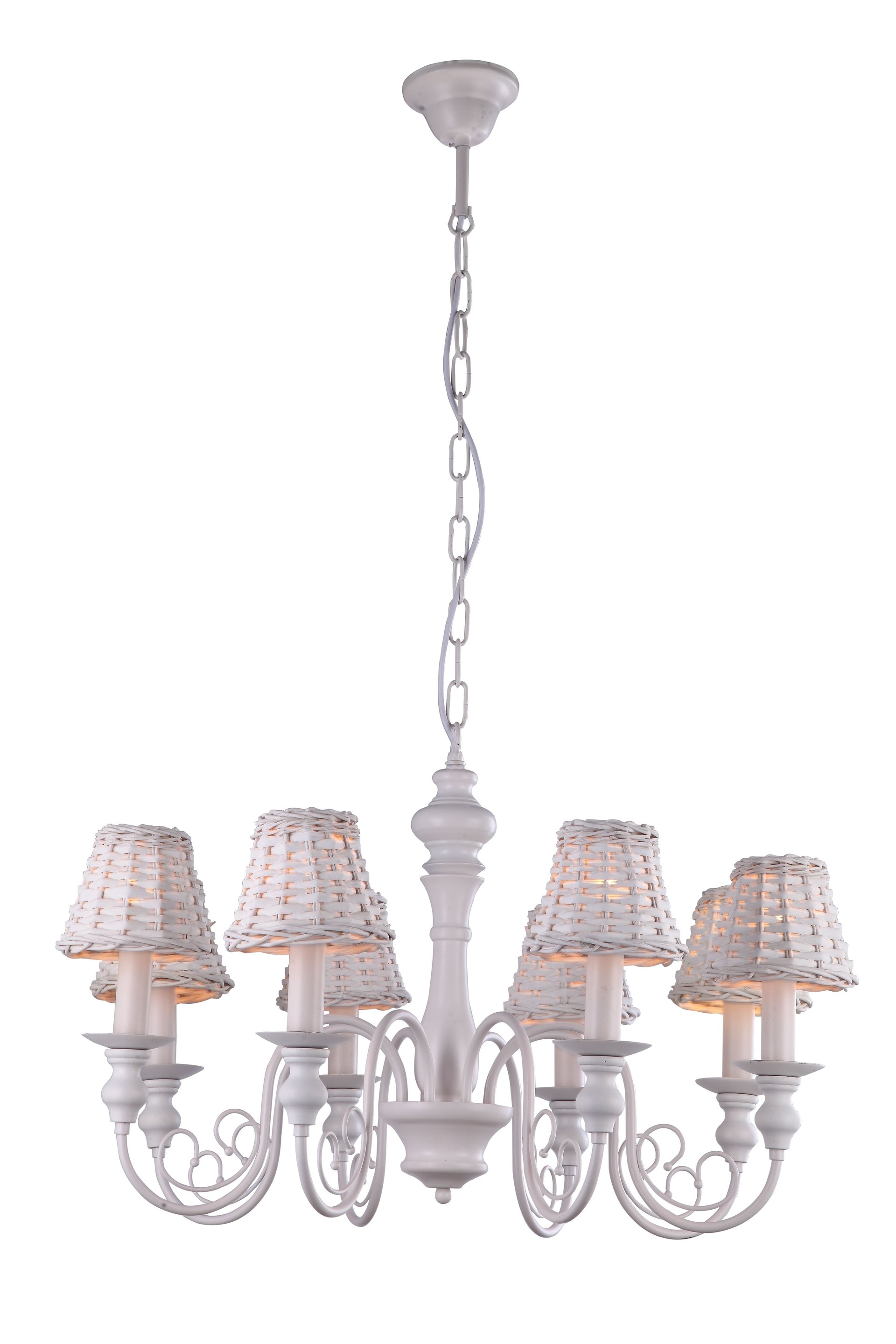 Подвесная люстра Arte Lamp VILLAGGIO A3400LM-8WH