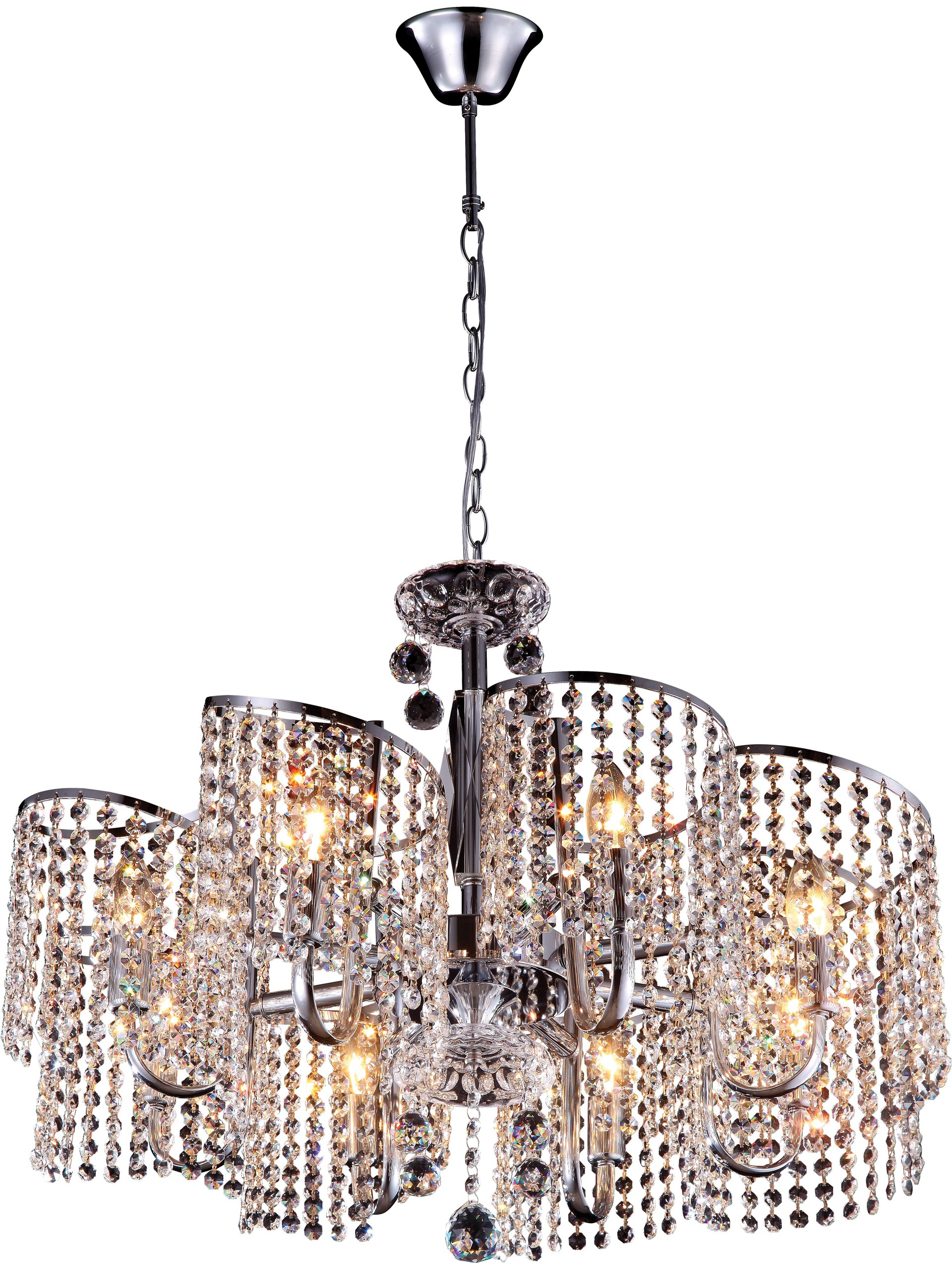 Хрустальная люстра Arte Lamp ONDA A3800LM-8CC