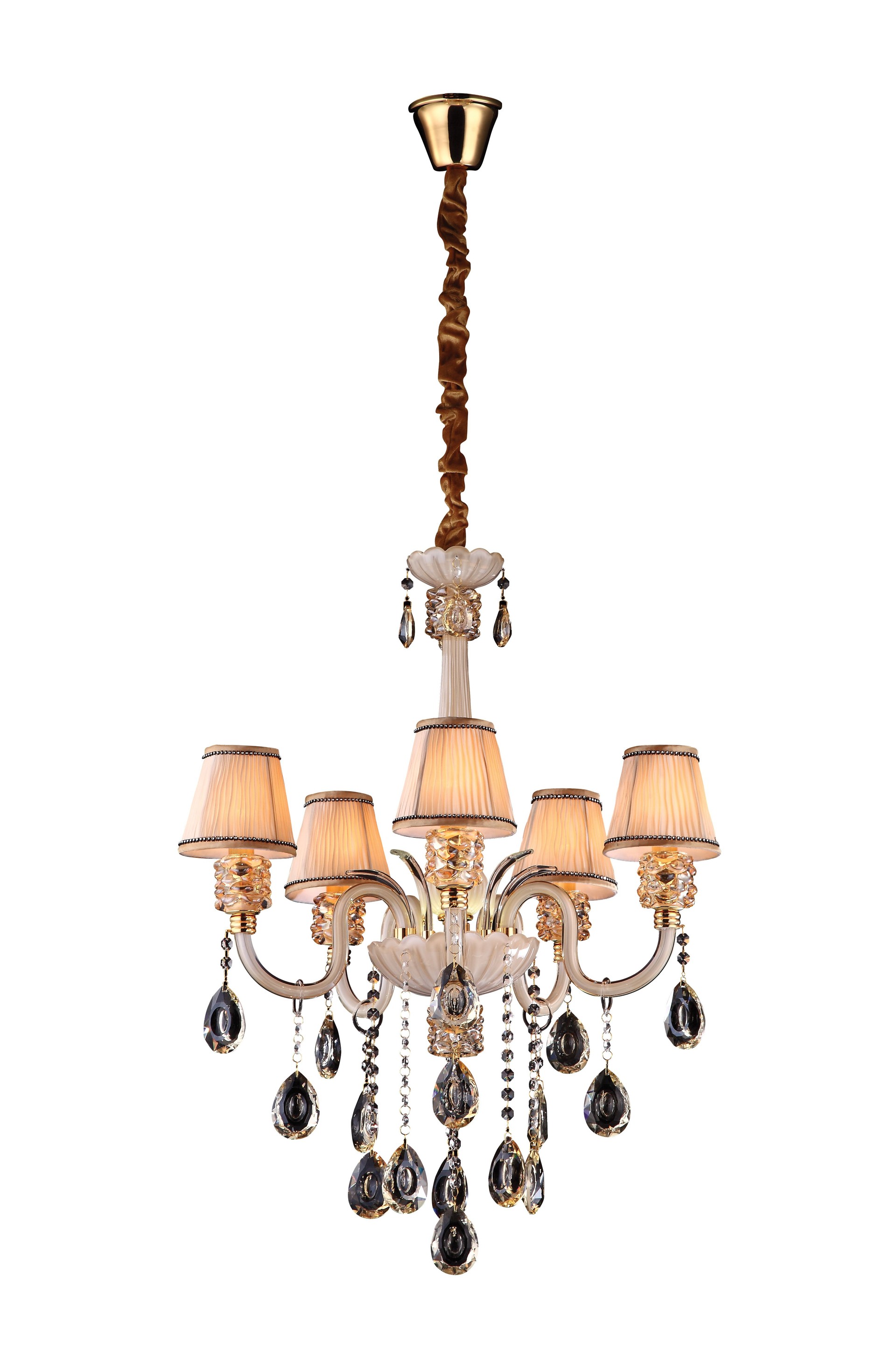 Хрустальная люстра Arte Lamp CAPUCCINO A8330LM-5GO