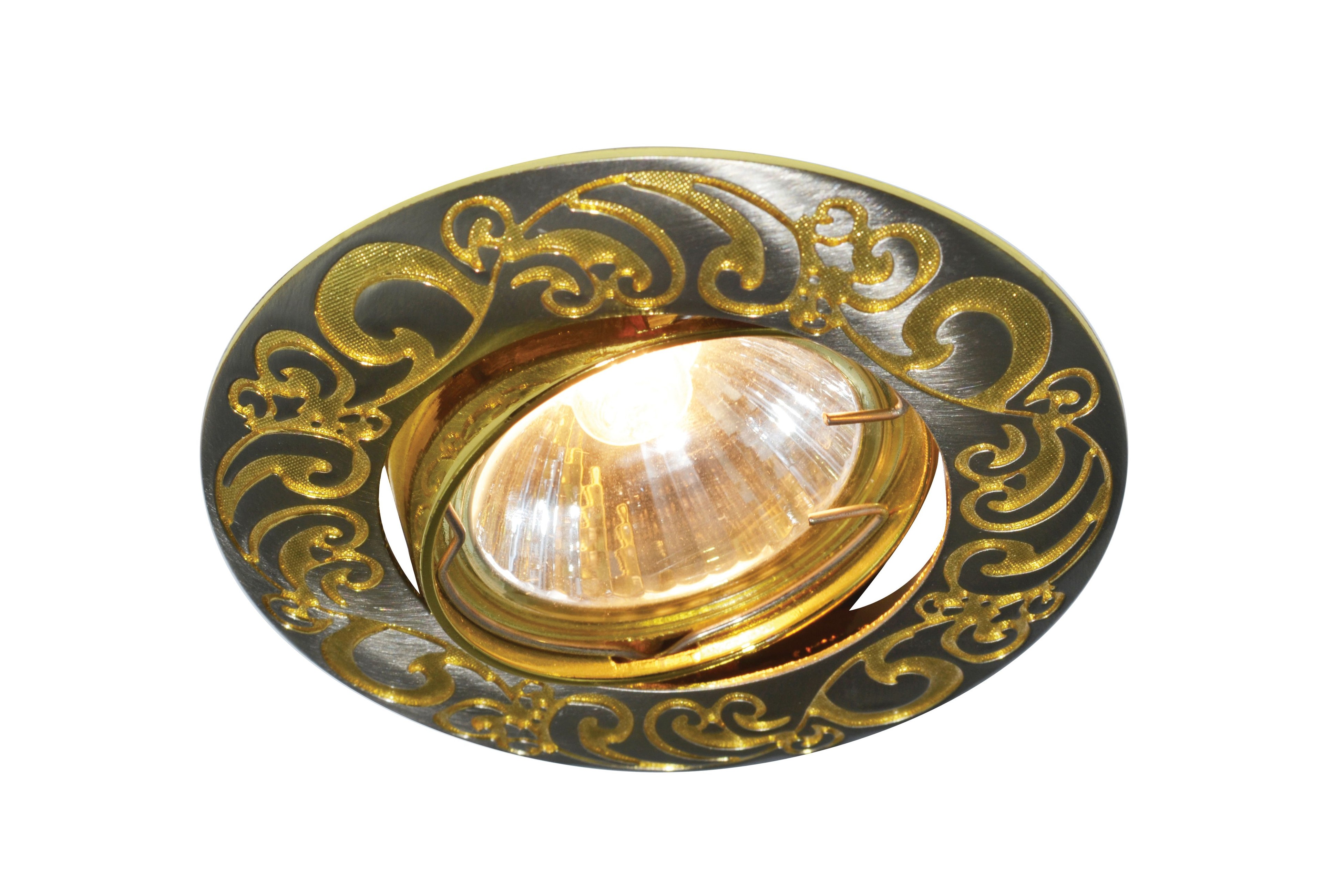 Встраиваемый светильник с узорами Legature A5108PL-3GA Arte Lamp