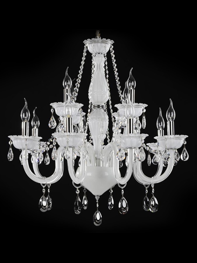 Подвесная хрустальная люстра V2350 Vitaluce Premium V2350/8+4