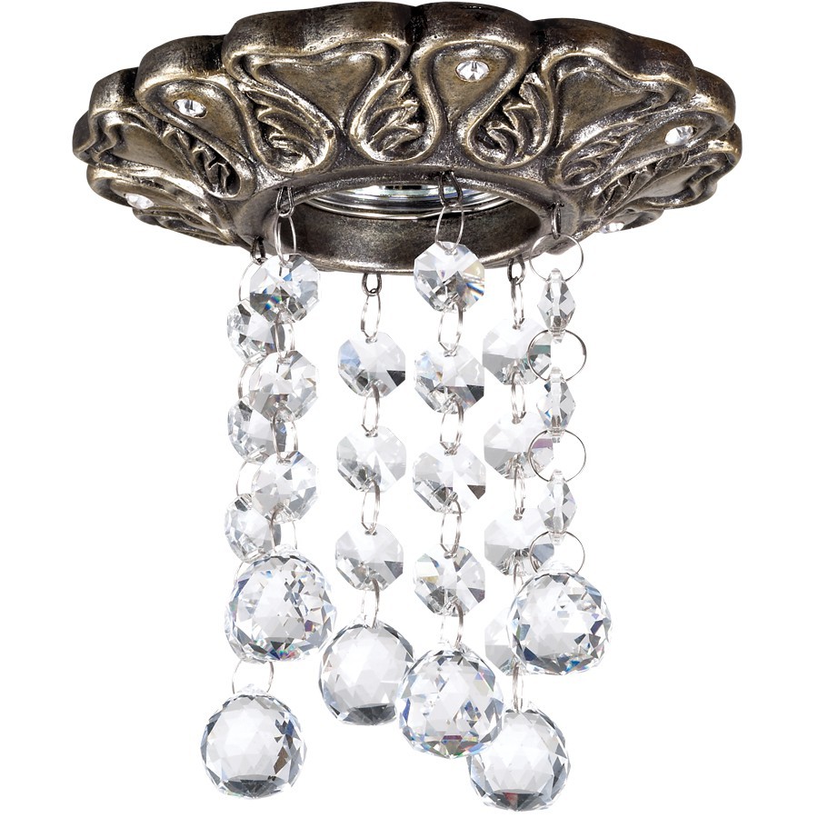 Встраиваемый светильник с узорами Pattern 370123 Novotech