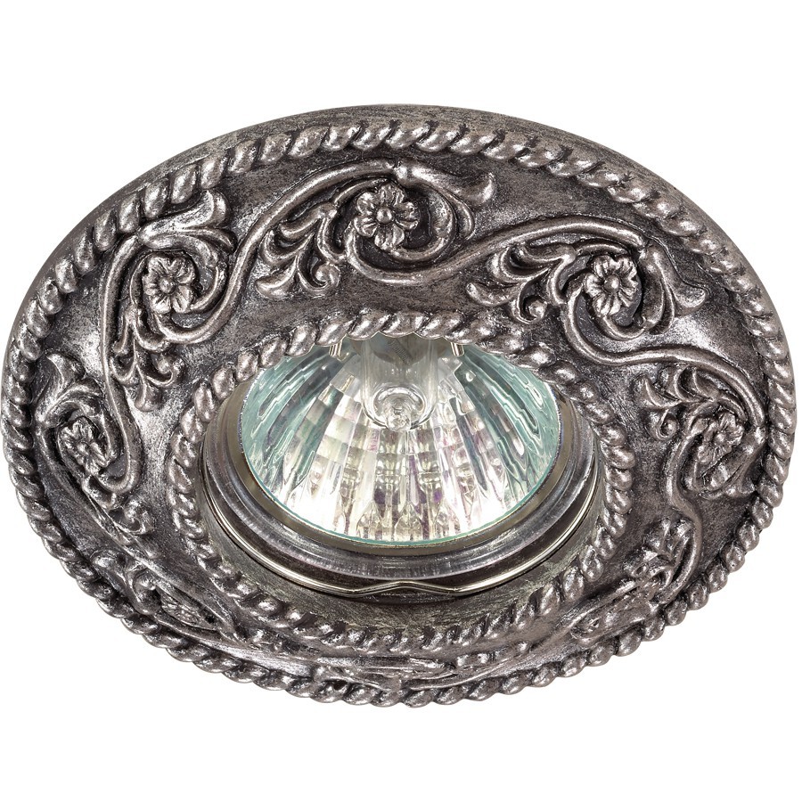 Встраиваемый светильник с узорами Pattern 370067 Novotech