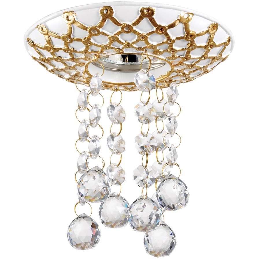 Встраиваемый светильник с узорами Pattern 370118 Novotech