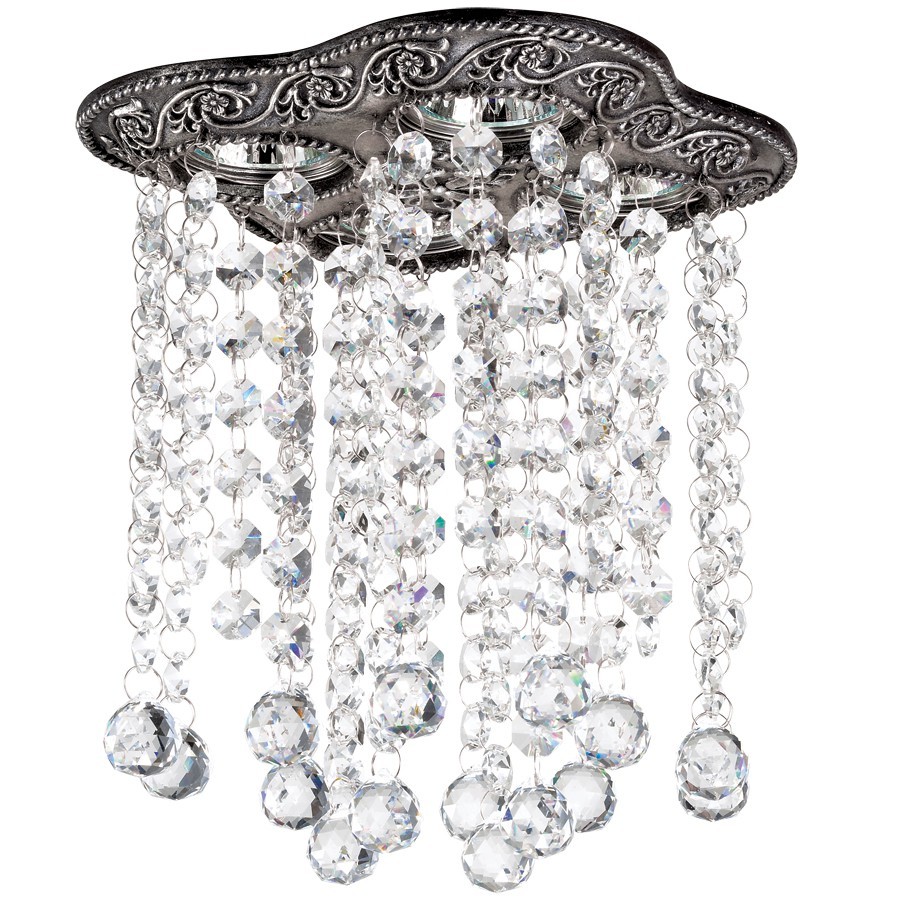 Встраиваемый светильник с узорами Pattern 370081 Novotech