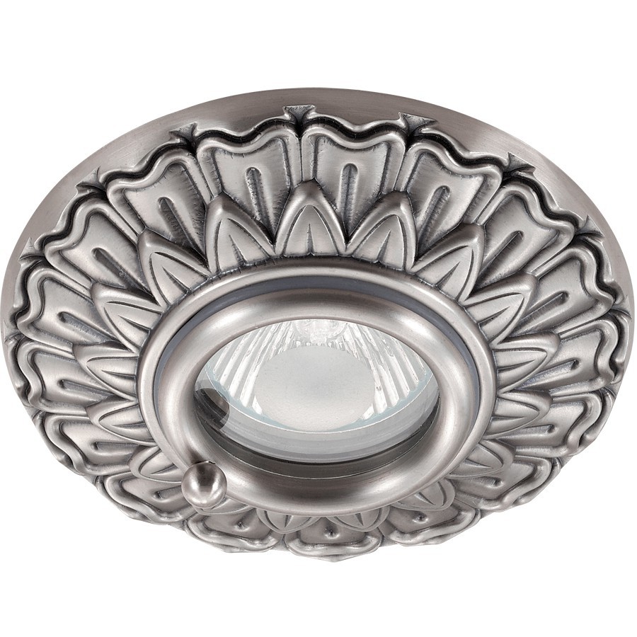 Встраиваемый светильник с узорами Daisy 370052 Novotech